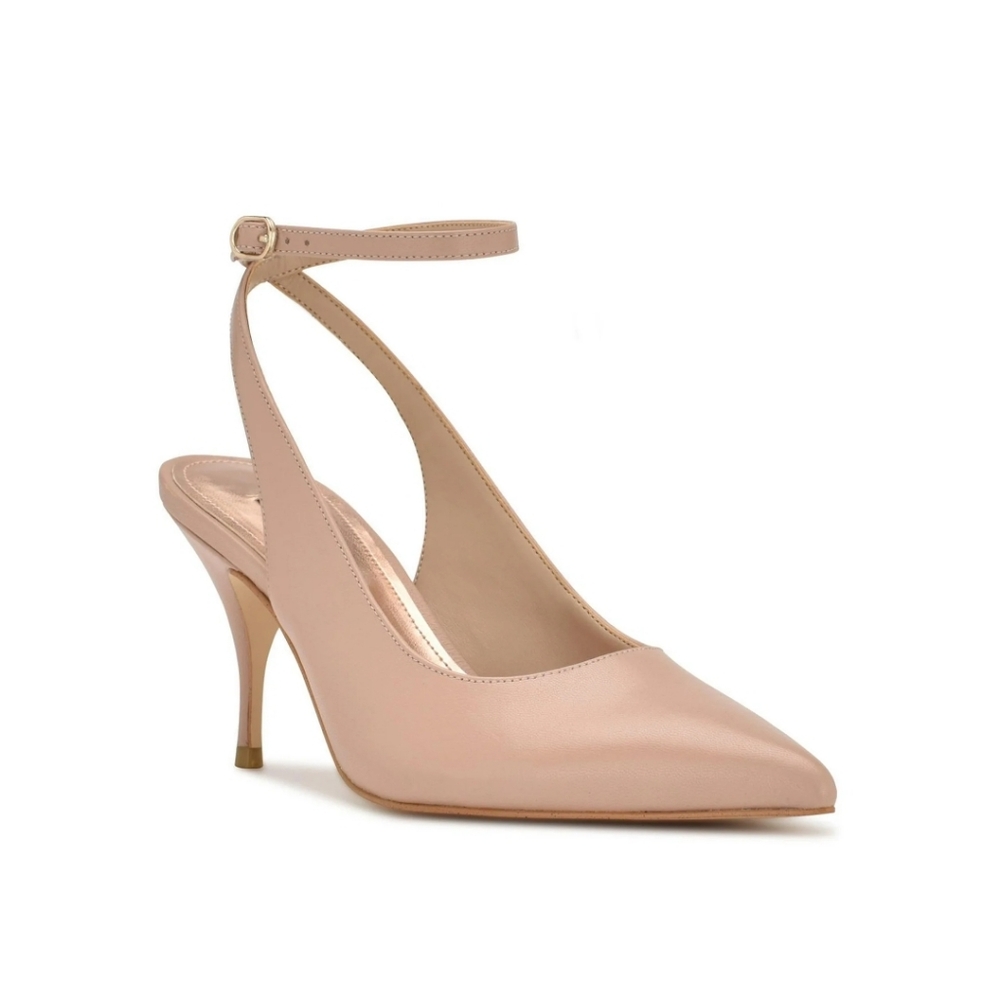 NWB Nine West Women's Boca‎ Pointy Toe Ankle Strap Dress Pumps Size 11